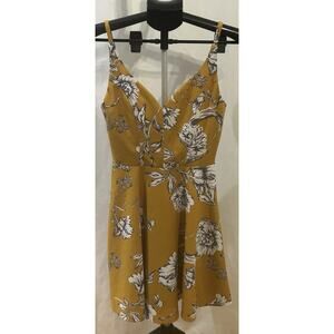 NWT Midnight Doll Floral Fit & Flare Mini Sundress Junior's size 3